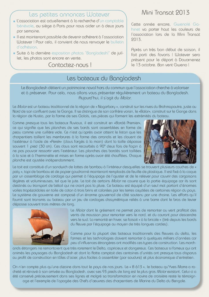Newsletter Watever n°2 - Septembre 2013 - p2